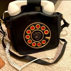 Betsey Johnson Phone Purse (working Phone !)